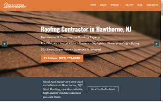 Nick Roofing Contractor | nickroofing.com website