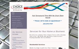 Choice Computer Services, LLC website