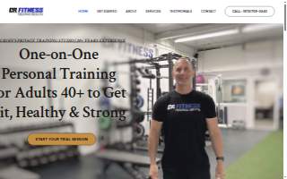 CR Fitness website