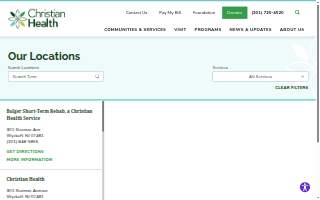 Hillcrest, a Christian Health Community website