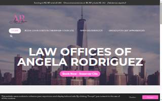 Law Offices of Angela Rodriguez website
