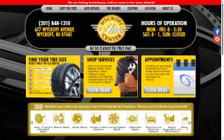 Wyckoff Auto Center website