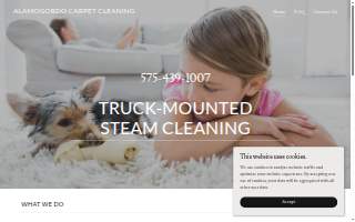 Alamogordo Carpet Cleaning website