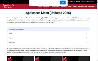Applebee's Grill + Bar of Alamogordo website