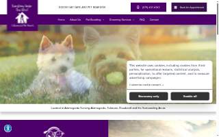Cottonwood Pet Resort website
