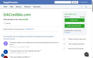 INKredible Graphics website