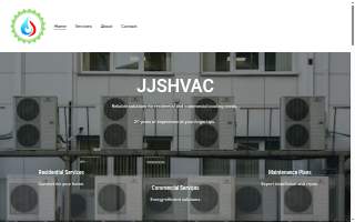JJ's Heating & Air Conditioning website