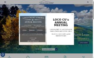 Loco Credit Union website