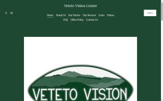 Veteto Vision Center website