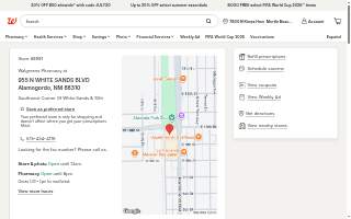 Walgreens website