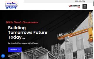 White Sands Construction, Inc. website