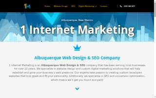 1 Internet Marketing - Web Design & SEO website
