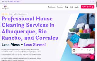 505 Clean Queens of Albuquerque website