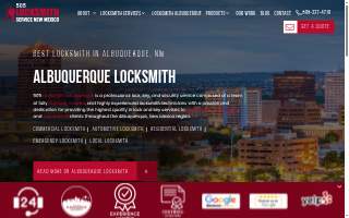 505 Locksmith Service website
