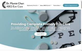 ABQ Eye Care, PC website