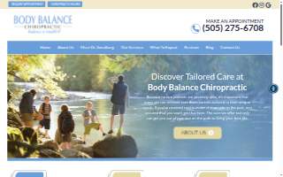 Alfred W. Swedberg Jr, DC, CCEP, CCSP | Body Balance Chiropractic website