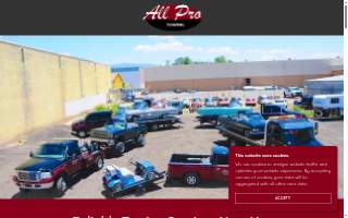 All Pro Towing & Recovery Inc. website