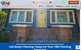 Andy's Painting Company website