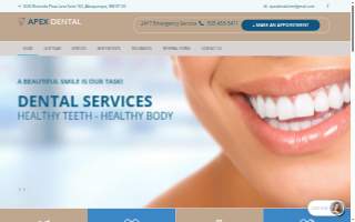 Apex Dental website