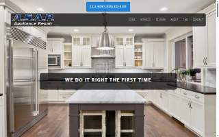 ASAP Appliance Repair website