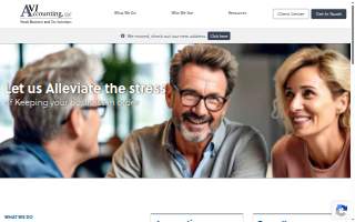 Avi Accounting website