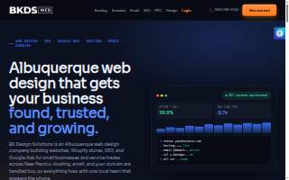 BK Design Solutions LLC website