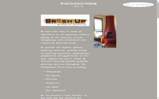 Brush Up Interior Painting website