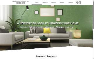 C/V Flooring Solutions, Inc. website