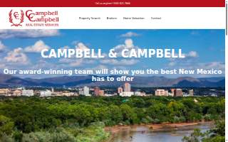Campbell & Campbell Real Estate website
