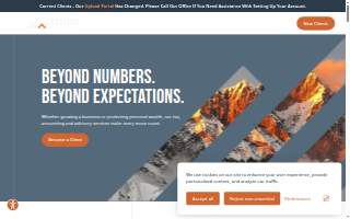 Capstone Accounting and Tax of Albuquerque website