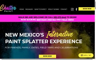 Chatter Paint West website