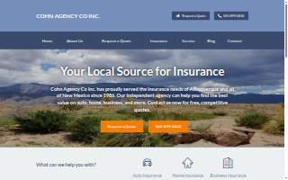 Cohn Agency Co. Inc. website