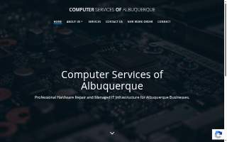 Computer Services of Albuquerque website