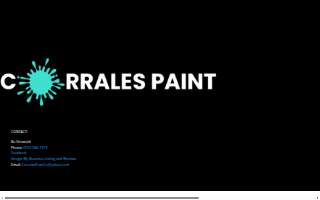 Corrales Paint website