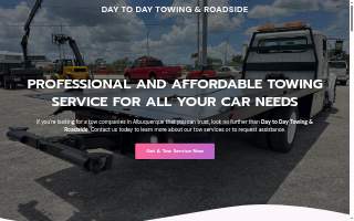 Day to Day Towing and Roadside website