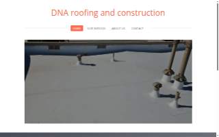 DNA Roofing & Construction website