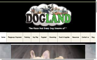 Dogland website