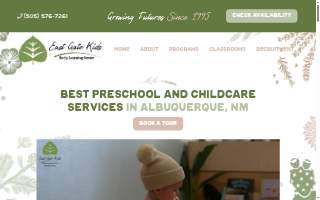 East Gate Kids Early Learning Center website