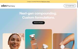Eden Pharmacy website