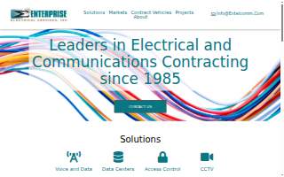 Enterprise Electrical Services Inc. website