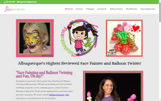 Facepainterina website