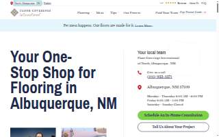 Floor Coverings International of Albuquerque website