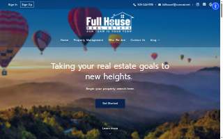 Full House Real Estate website