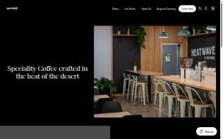 Heatwave Coffee - Albuquerque website