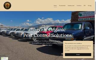 iBugGuy Organic Pest Control Solutions website