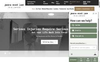 James Wood Law website