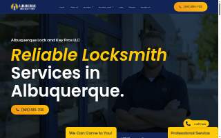 Albuquerque Lock and Key Pros website