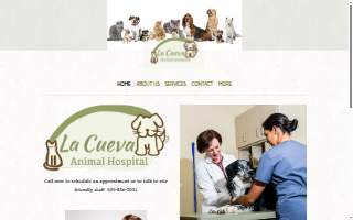 La Cueva Animal Hospital website