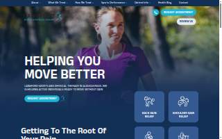 Langford Sports and Physical Therapy website