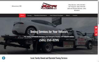 Macy's Towing LLC website